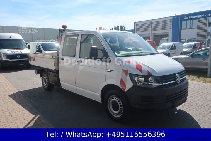 Pick-up varebil VW T6 Transporter Pritsche lang Doka/Klima/Nr. B60