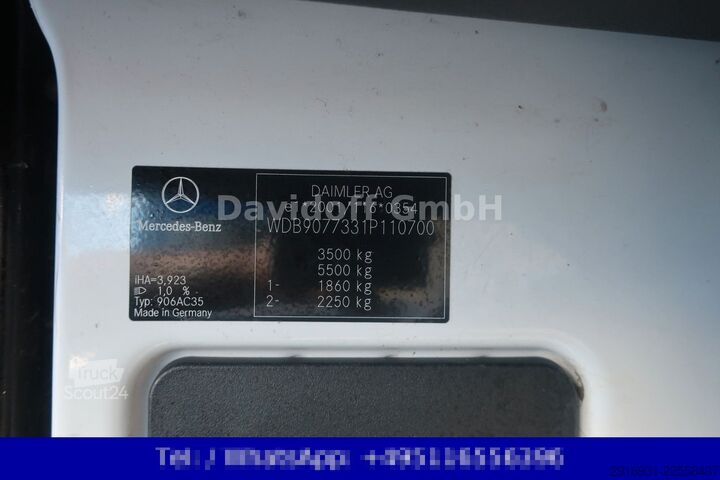 Minibuss MERCEDES-BENZ Nr.B45 Sprinter 314CDI BTW / 1.Hand /Rampe/Luft.