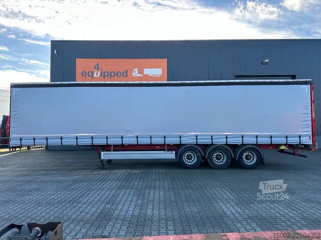 Skjutbara presenningar Pacton nieuwe zeilen / alu zijborden + planken / hardh...