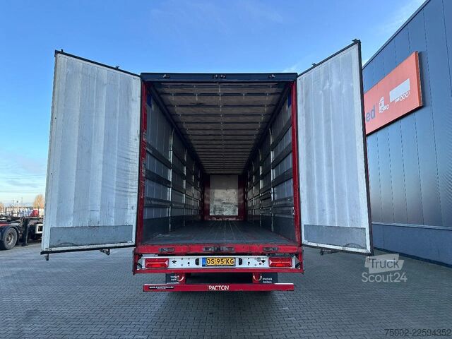 Skjutbara presenningar Pacton nieuwe zeilen / alu zijborden + planken / hardh...