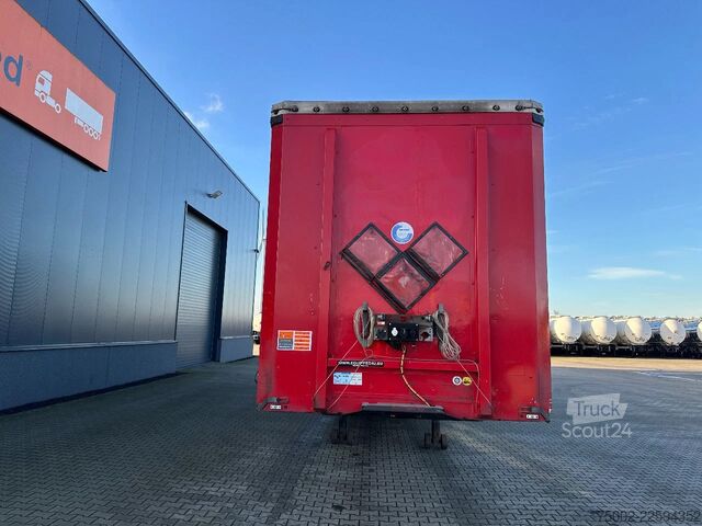 Skjutbara presenningar Pacton nieuwe zeilen / alu zijborden + planken / hardh...