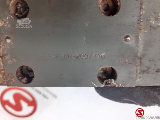 Sistema hidráulico Zettelmeyer Occ hydraulisch ventiel Zettelmeyer