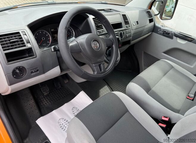 Transportador con plataforma y toldo VW T5 2.0 Benzin/CNG Pritsche + Plane L2 HU neu