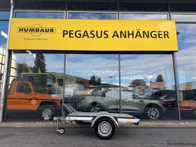 Moottoripyörätraileri STEMA MT 850 Motorradanhänger 850 kg gebremst 100km/h