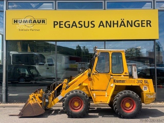 Încărcător pe roți KRAMER Kramer Allrad 312 SL Radlader Baumaschine