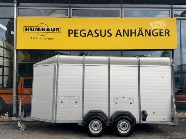 Hevostenkuljetuskärry BÖCKMANN VA 4520P Viehanhänger Vollalu 3,5t. 1. Hand
