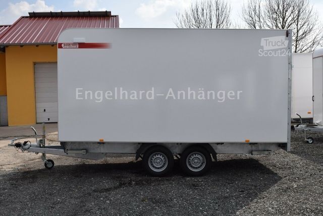 Тентованный прицеп TOMPLAN TFSP 420T.00 Kofferanhänger 4,2x2x2,1m 2,7t  HL