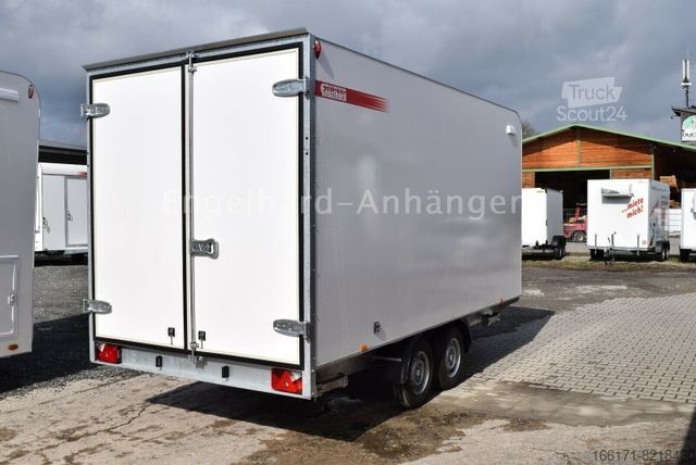 Тентованный прицеп TOMPLAN TFSP 420T.00 Kofferanhänger 4,2x2x2,1m 2,7t  HL