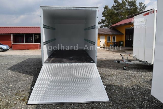 Тентованный прицеп TOMPLAN TFSP 420T.00 Kofferanhänger 4,2x2x2,1m 2,7t  HL