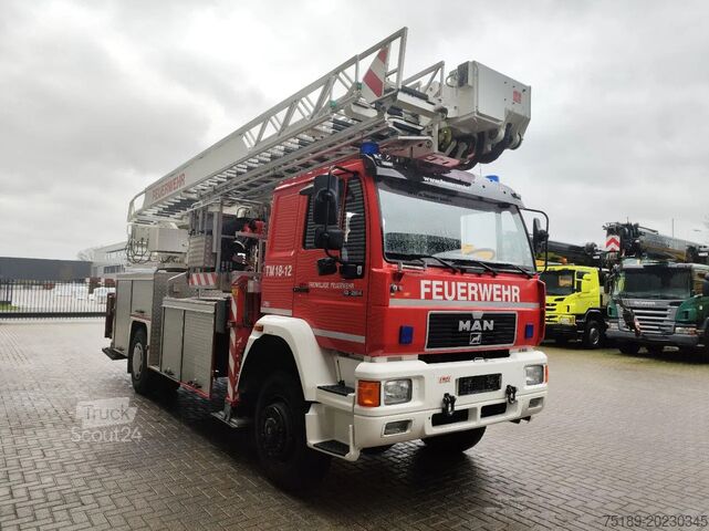 Hefplatform MAN 18.264 LAC 4x4 Bronto Skylift F27 HDT2000