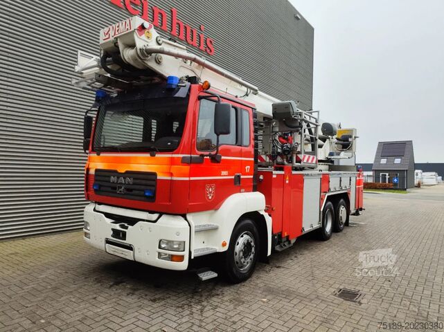 Kėlimo platforma MAN TGA 26.320 6x2 Vema 323 TFL-E