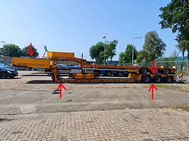 Chargeur bas Goldhofer STZ-VL3-36/80A Extandable + 5 Meter Extensions!