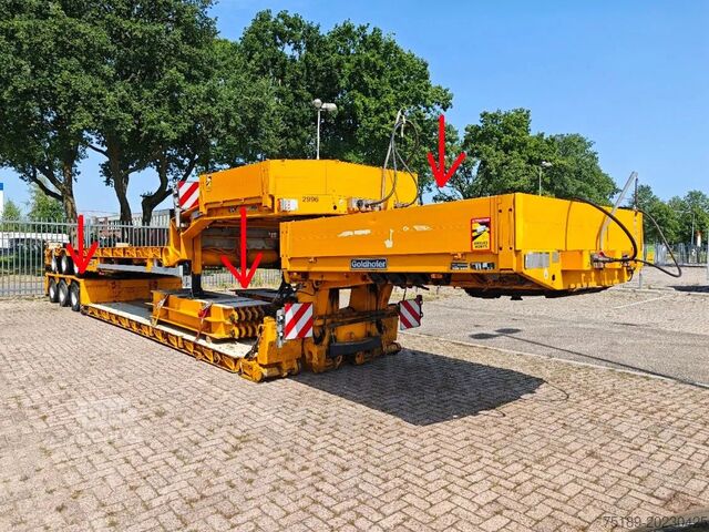Carregador baixo Goldhofer STZ-VL3-36/80A Extandable + 5 Meter Extensions!