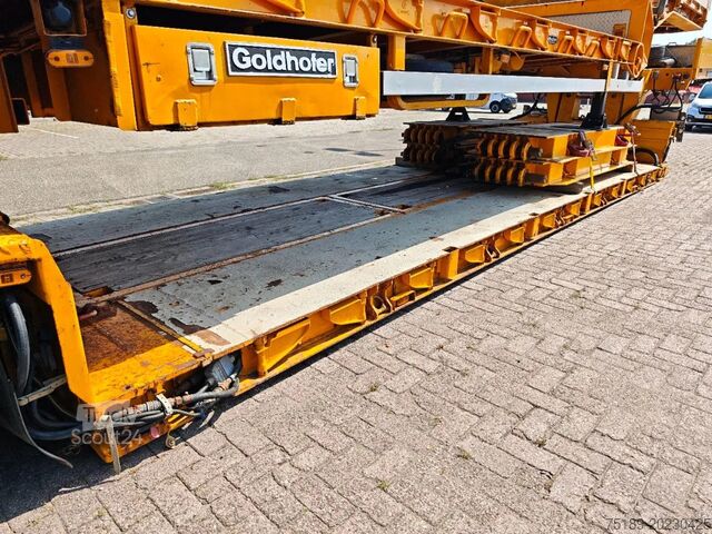 Carregador baixo Goldhofer STZ-VL3-36/80A Extandable + 5 Meter Extensions!