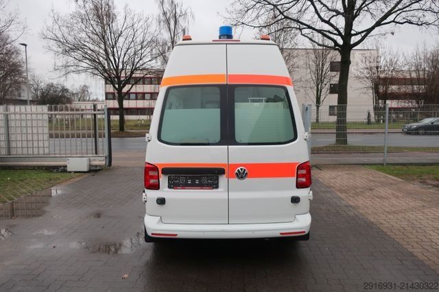 Brandbil VOLKSWAGEN T6 Transporter Hochdach lang/KTW/Klima/Automatik