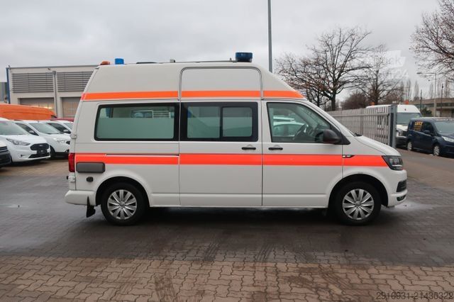 Brandbil VOLKSWAGEN T6 Transporter Hochdach lang/KTW/Klima/Automatik