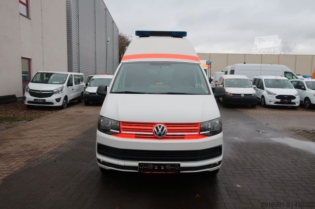 Brandbil VOLKSWAGEN T6 Transporter Hochdach lang/KTW/Klima/Automatik