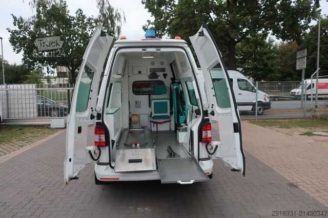 Brandbil VOLKSWAGEN T5 Transporter Hochdach lang/KTW/Automatik/FNA35