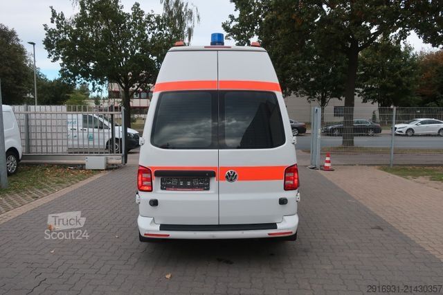 Brandbil VOLKSWAGEN T6 KTW Hochdach lang 1. Hand/ SHZ / Fzg. Nr:A1