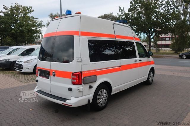 Brandbil VOLKSWAGEN T6 KTW Hochdach lang 1. Hand/ SHZ / Fzg. Nr:A1
