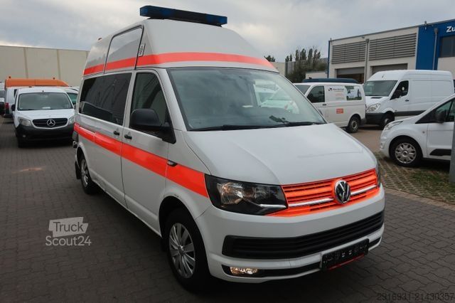 Brandbil VOLKSWAGEN T6 KTW Hochdach lang 1. Hand/ SHZ / Fzg. Nr:A1