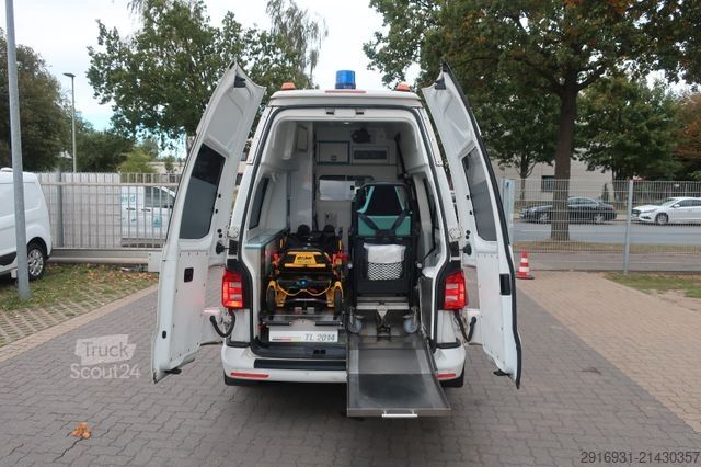 Brandbil VOLKSWAGEN T6 KTW Hochdach lang 1. Hand/ SHZ / Fzg. Nr:A1