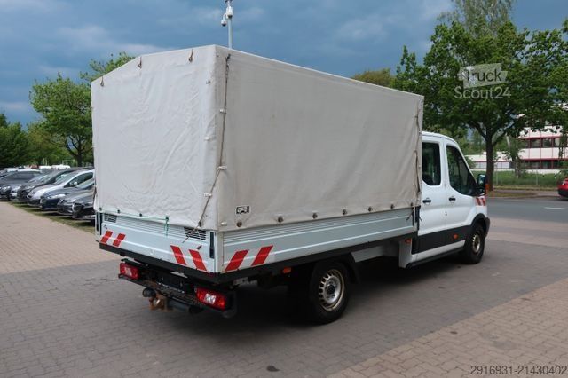 Furgon cu prelată laterală FORD Transit Pritsche 350 L5 Plane Doppelkabine AHK