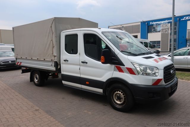 Furgon cu prelată laterală FORD Transit Pritsche 350 L5 Plane Doppelkabine AHK