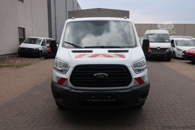 Furgon cu prelată laterală FORD Transit Pritsche 350 L5 Plane Doppelkabine AHK