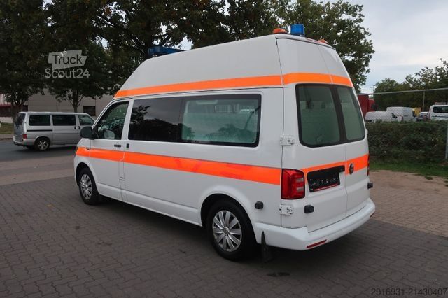 Brandbil VOLKSWAGEN T6 KTW Hochdach lang 1. Hand/ SHZ / Fzg. Nr:A1