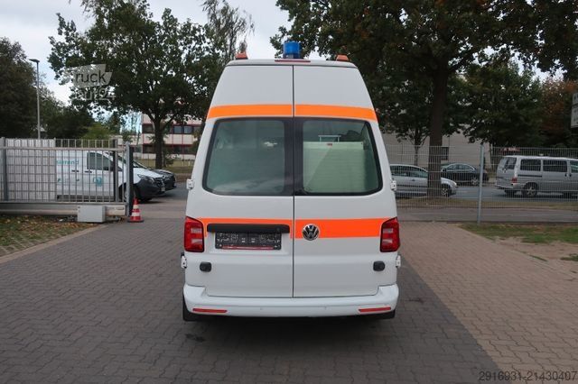 Brandbil VOLKSWAGEN T6 KTW Hochdach lang 1. Hand/ SHZ / Fzg. Nr:A1