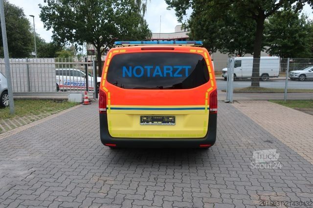 Brandbil MERCEDES-BENZ Vito 119 CDI Notarzteinsatzfahrzeug 1. Hand