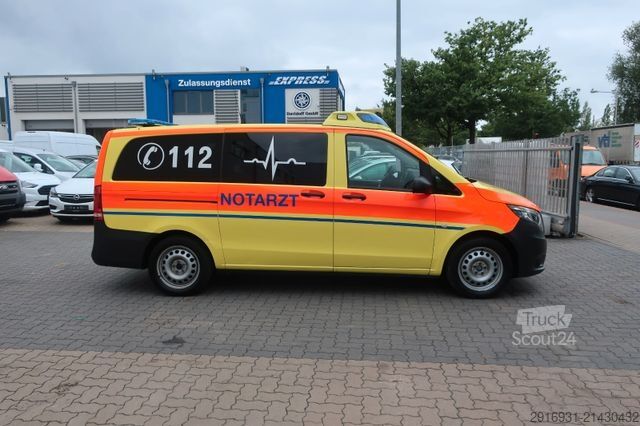Brandbil MERCEDES-BENZ Vito 119 CDI Notarzteinsatzfahrzeug 1. Hand