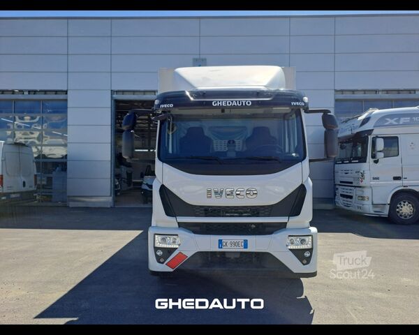 Vakio vetoauto IVECO MOTRICE IVECO EUROCARGO 180 320 CASSONE CON CENTINA E SPONDA IDRAULICA