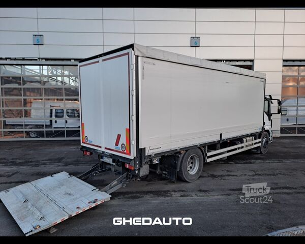 Vakio vetoauto IVECO MOTRICE IVECO EUROCARGO 180 320 CASSONE CON CENTINA E SPONDA IDRAULICA