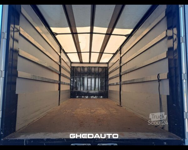 Vakio vetoauto IVECO MOTRICE IVECO EUROCARGO 180 320 CASSONE CON CENTINA E SPONDA IDRAULICA