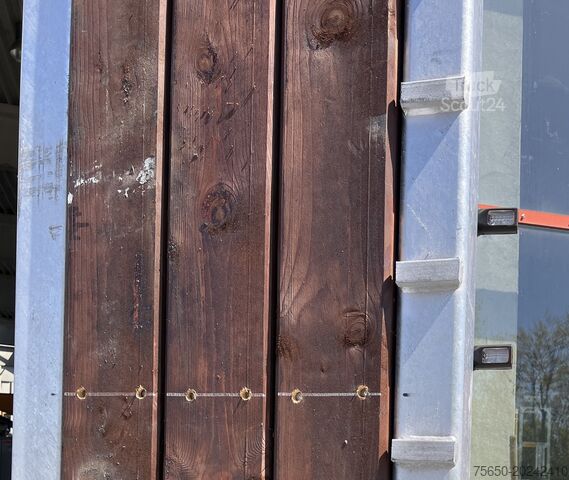 Remorcă cu platformă joasă Möslein T 3-6,60 VB  3 Achs Tieflader- Anhänger, Luftgefedert, Verbreiterung