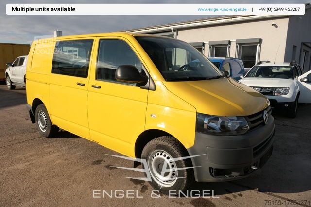 Furgão de painéis Volkswagen T5 Transporter 2.0 TDI 2xSCHIEBETÜR PARKTRONIK EURO-5 CoC