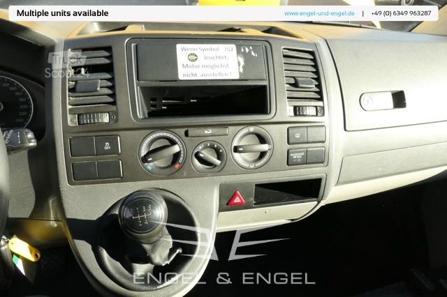 Furgão de painéis Volkswagen T5 Transporter 2.0 TDI 2xSCHIEBETÜR PARKTRONIK EURO-5 CoC
