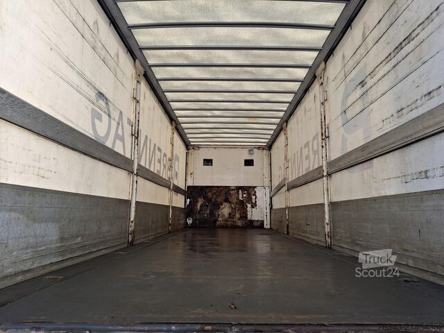 Camion plateau avec bâche RENAULT D26 WIDE 380 - 6X2 - E6 - RETARDER