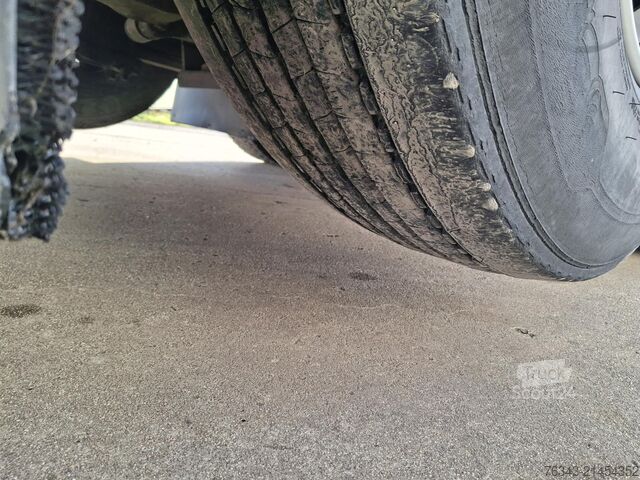 Camion plateau avec bâche RENAULT D26 WIDE 380 - 6X2 - E6 - RETARDER