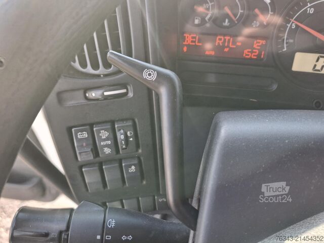 Camion plateau avec bâche RENAULT D26 WIDE 380 - 6X2 - E6 - RETARDER