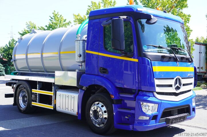 Асенізатор Mercedes-Benz Actros 18.35 LS/ NEW septic tank 08.2025