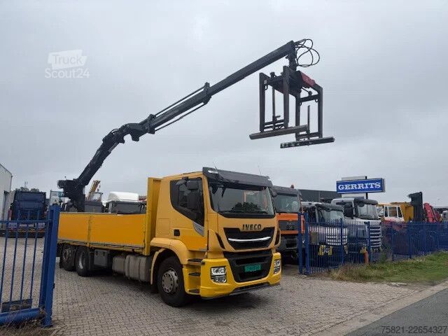 Camión grúa Iveco Stralis 420 Hiiab 177K-Pro