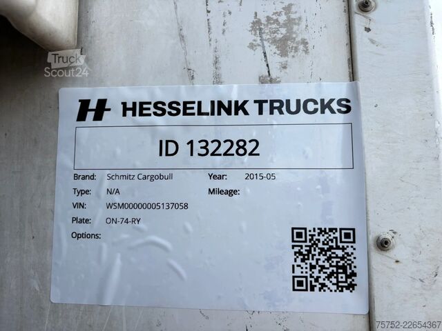 Transporte refrigerado/congelado Schmitz Cargobull N/A Carrier Vector 1550 D+E 250H 265B APK/TUV 1...