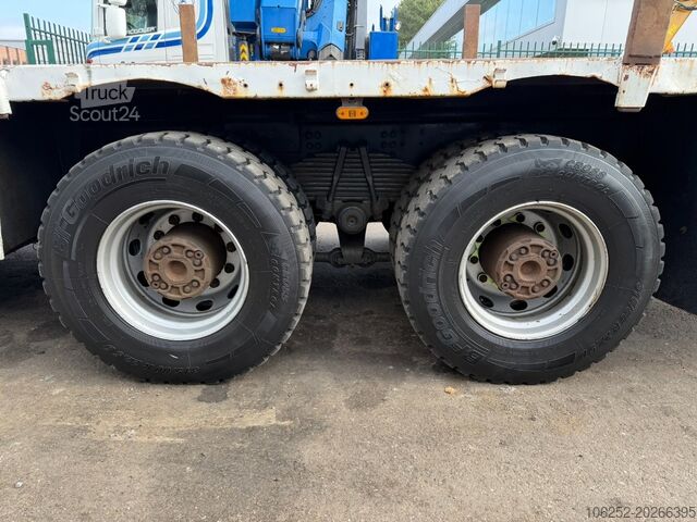 Kraanwagen Scania 114C-380 8x4 + CRANE HIAB 700 E-5 - PLATFORM 6m...