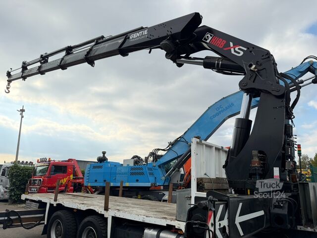 Open laadbak Scania 114C-380 8x4 PRITSCHE + KRAN HIAB 700 E-5 - PLA...