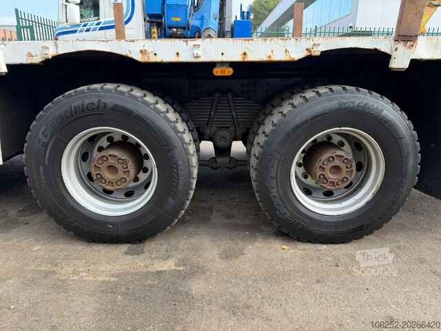 Open laadbak Scania 114C-380 8x4 PRITSCHE + KRAN HIAB 700 E-5 - PLA...