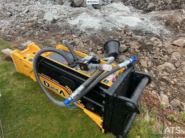   Danda D&A150DX spike hammer (1231 kg) w/ s60 attac