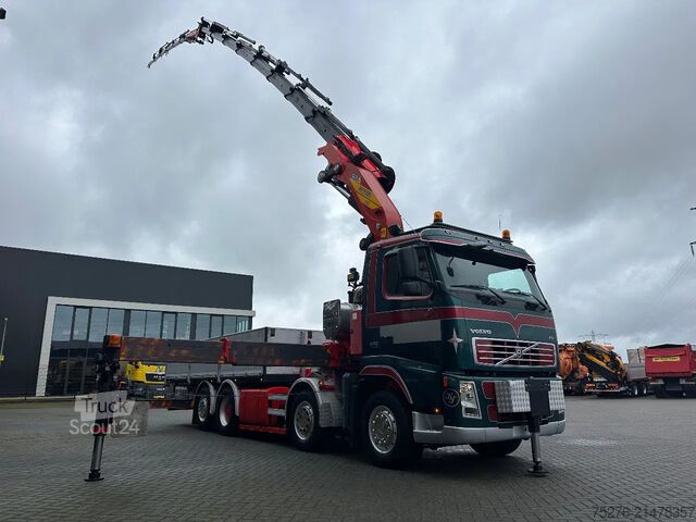 Kranwagen Volvo FH 520 8x2 Effer 850 + Fly jib, winch Euro 5